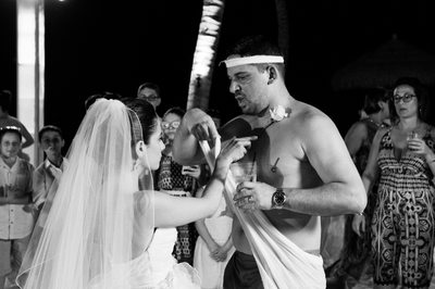 bride ripping groom shirt off