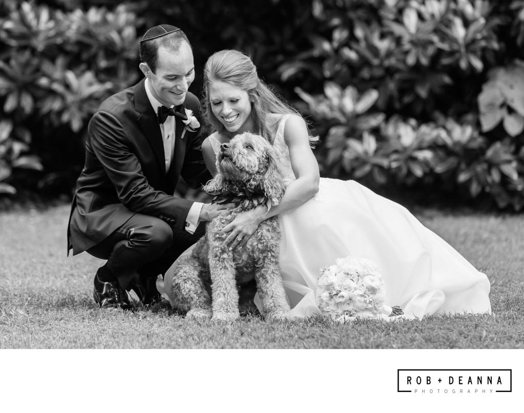 Memphis Wedding Photographer Annesdale Couple Dog