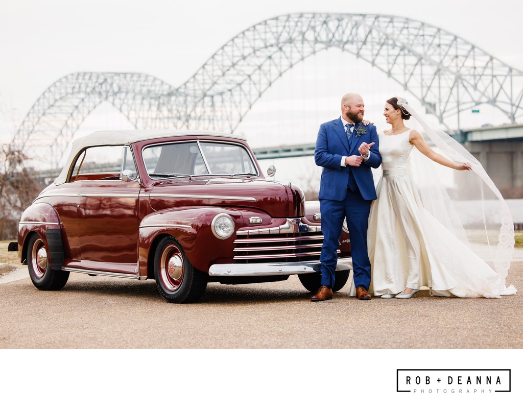 Memphis Bridge Memphis Wedding Photographers