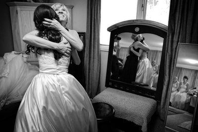 Mother Daughter Wedding Moment Hayden Idaho