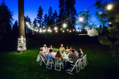 A Small Backyard Wedding Reception Spokane Washington