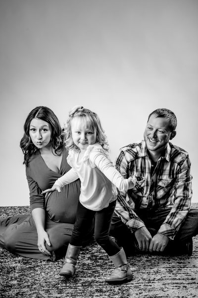 Sassy Studio Lifestyle Family Portrait
