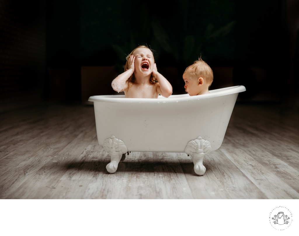 Heartfelt Moments: Bathtime