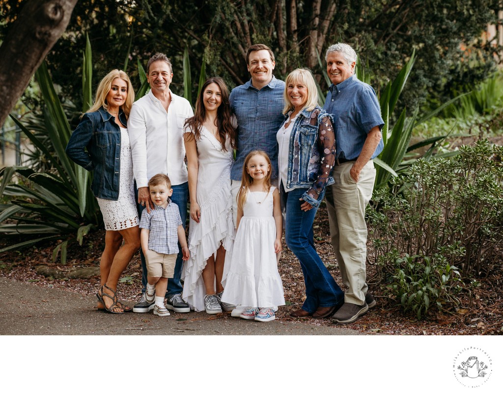 Family Session in the Garden