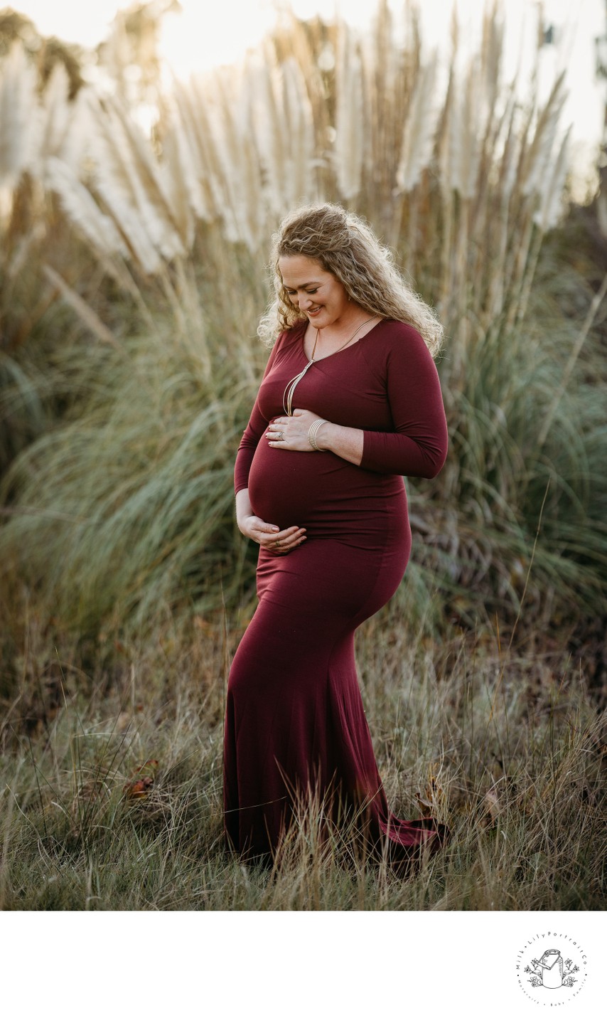 Sunset Silhouette Maternity Magic