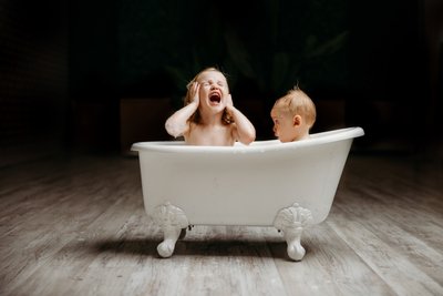 Heartfelt Moments: Bathtime