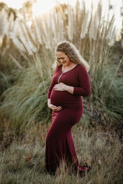 Sunset Silhouette Maternity Magic