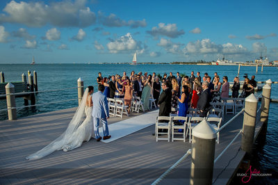 Hyatt Wedding in Key West, Florida -Bride