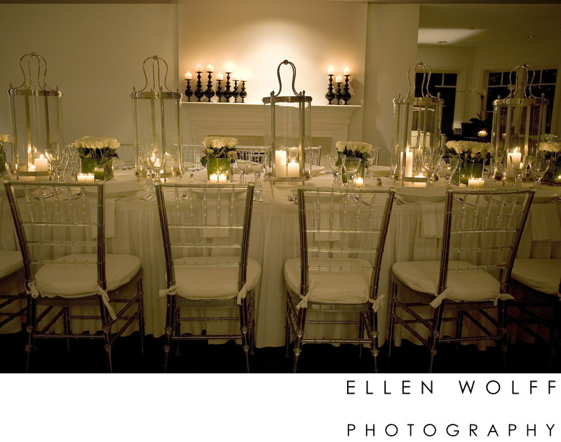 bar mitzvah table settings