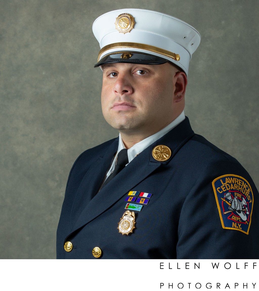 official fire department portrait