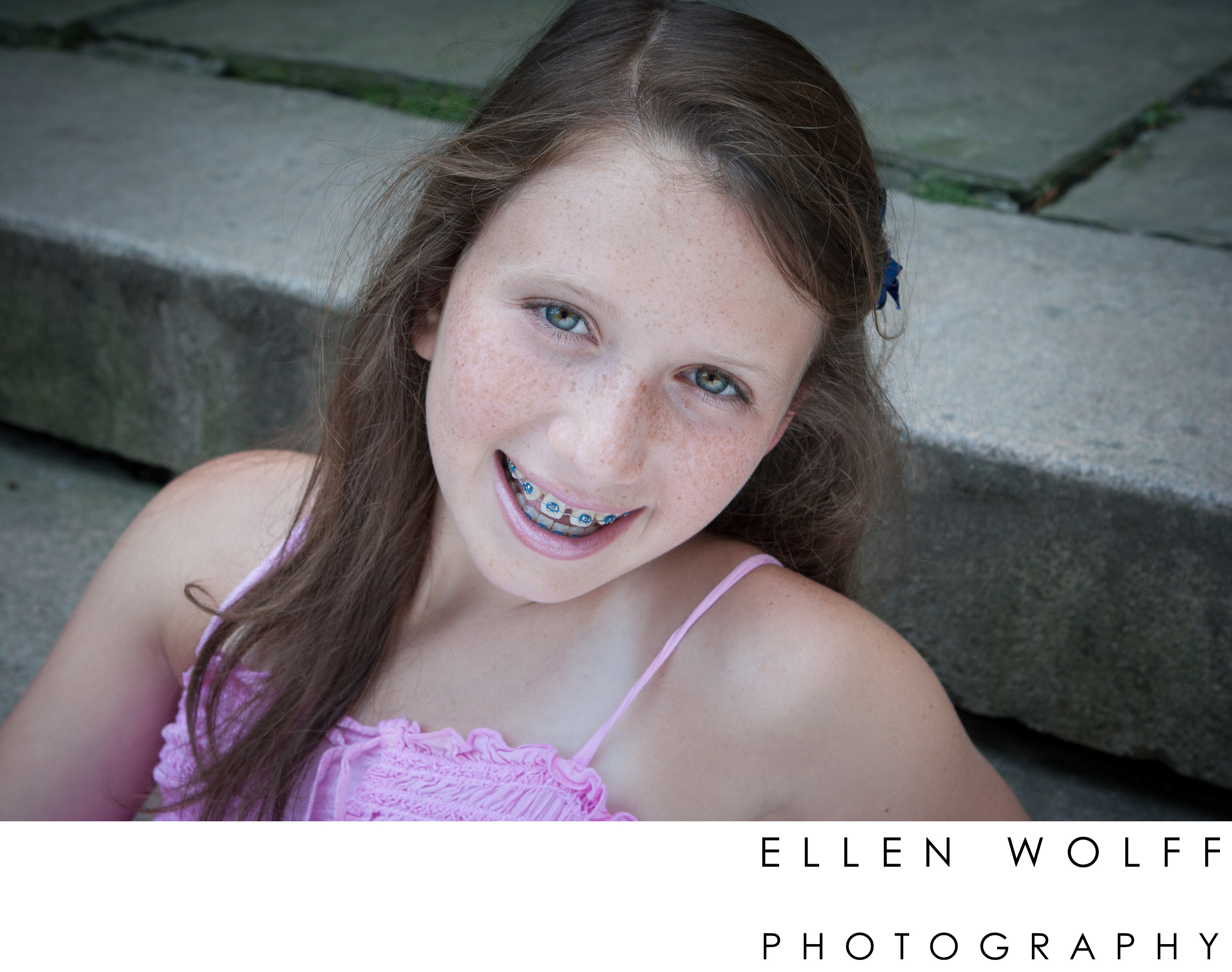 Bat Mitzvah Portrait Photographer Ellen Wolff Photography 