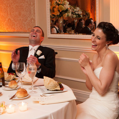 wedding toasts at Muttontown Country Club