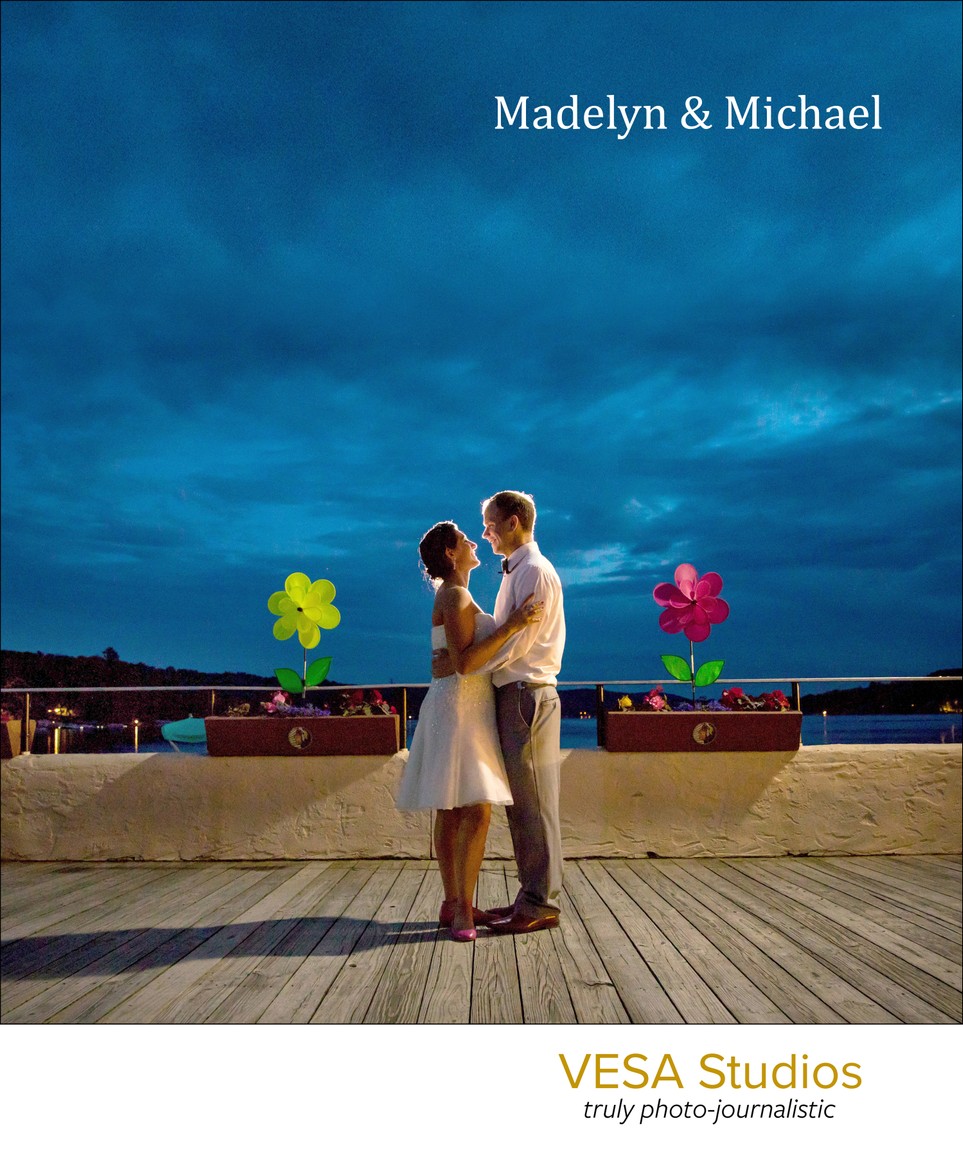 Madelyn and Michael - Lake Mohawk Wedding