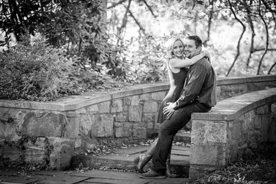 Engagement photography at Skylands Manor