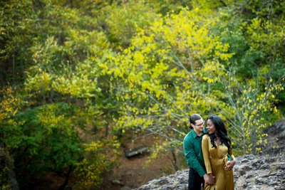 Brianna and Anthony - South Mountain Reservation engagement photography