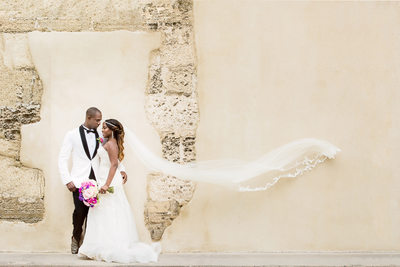 Beautiful Wedding Photo in St Augustine Florida