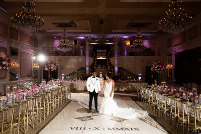 Wedding Reception at the Grand Marquise in Raleigh