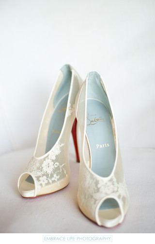 Christian Louboutin wedding shoes