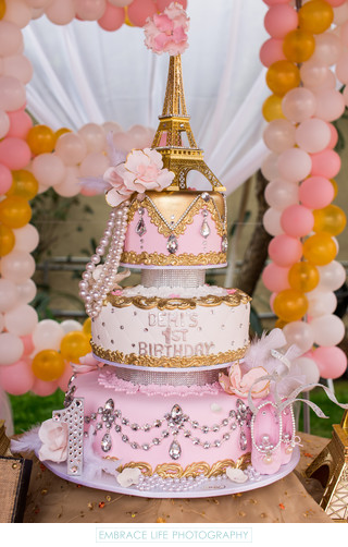 Paris Cake | Original cake design celebrating a 21st birthda… | Flickr