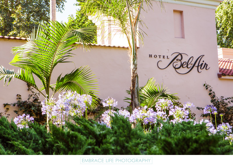 Hotel Bel Air Wedding Photographer Los Angeles Ca