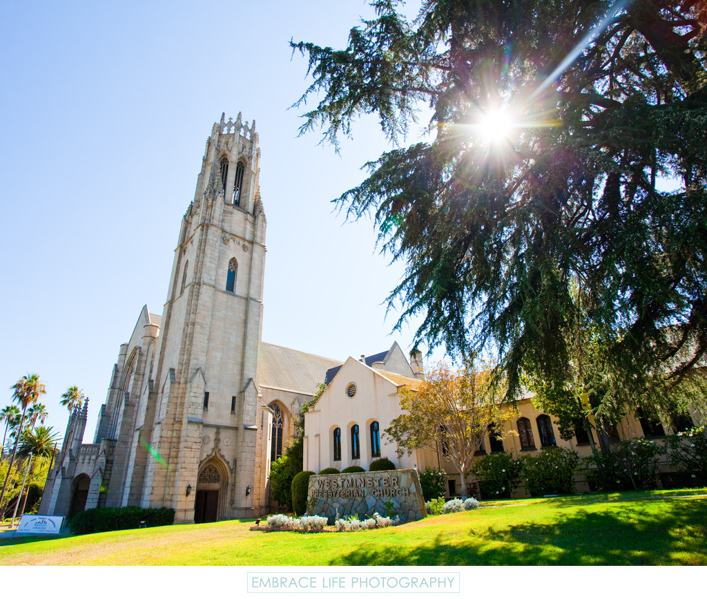 Westminster Presbyterian Pasadena Wedding Photographer Embrace Life