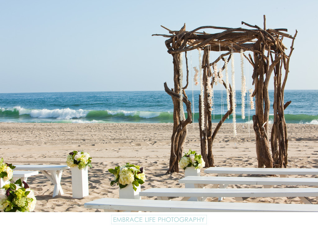 Southern California Beach Wedding Venue in Malibu