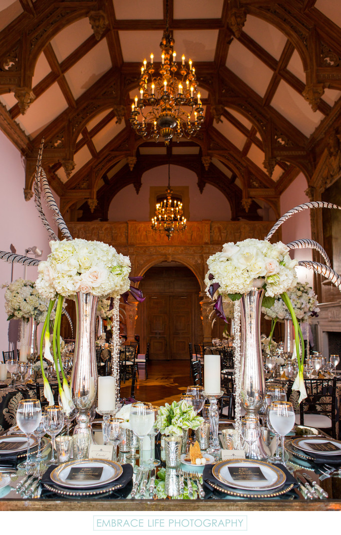 Beverly Hills Wedding at Greystone Mansion Wedding Décor
