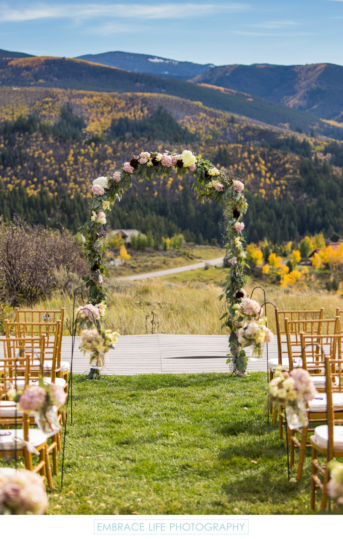 Destination Wedding Photography in Vail Colorado Wedding 
