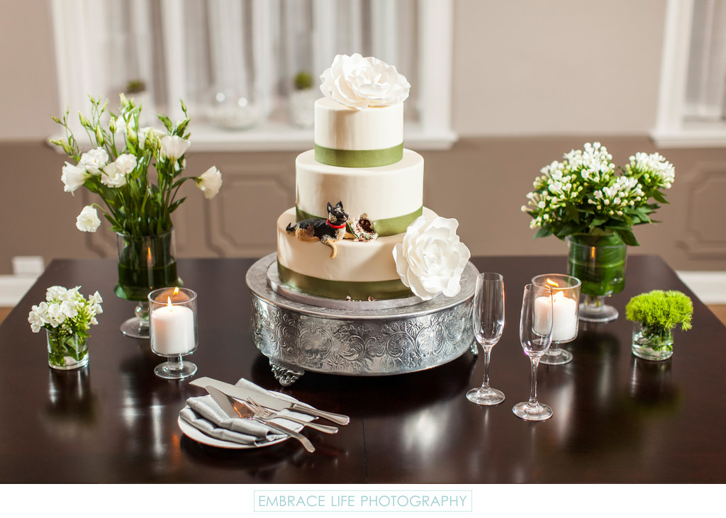 Four Seasons Beverly Wilshire Wedding - Dog Cake