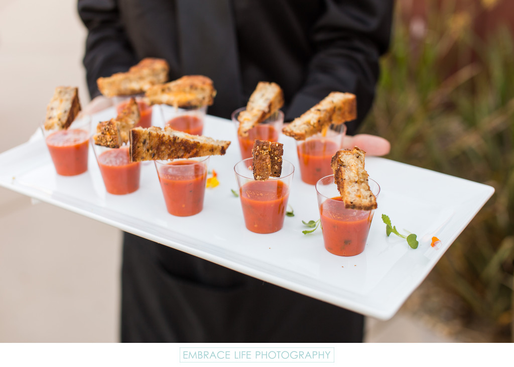 Grilled Cheese and Tomato Soup Appetizer