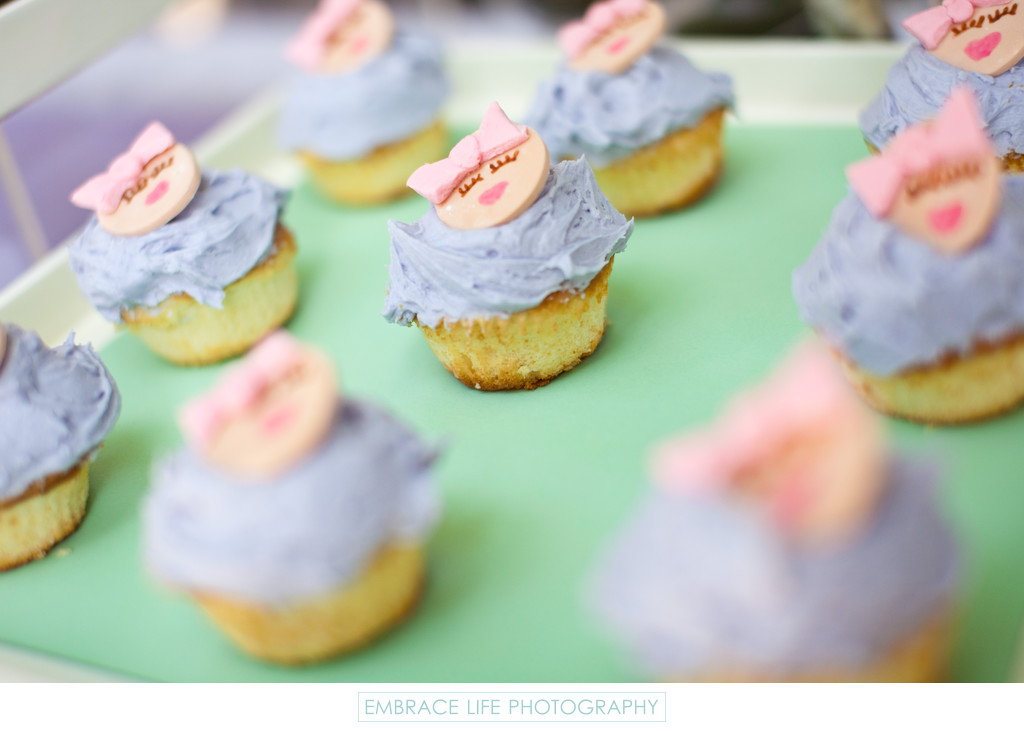 Beverly Hills Baby Shower Cupcakes