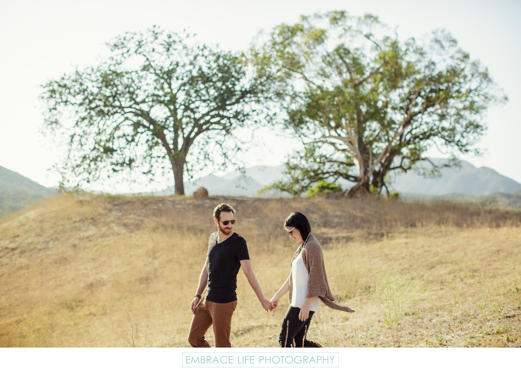 Agoura Hills Engagement Photography in the Mountains