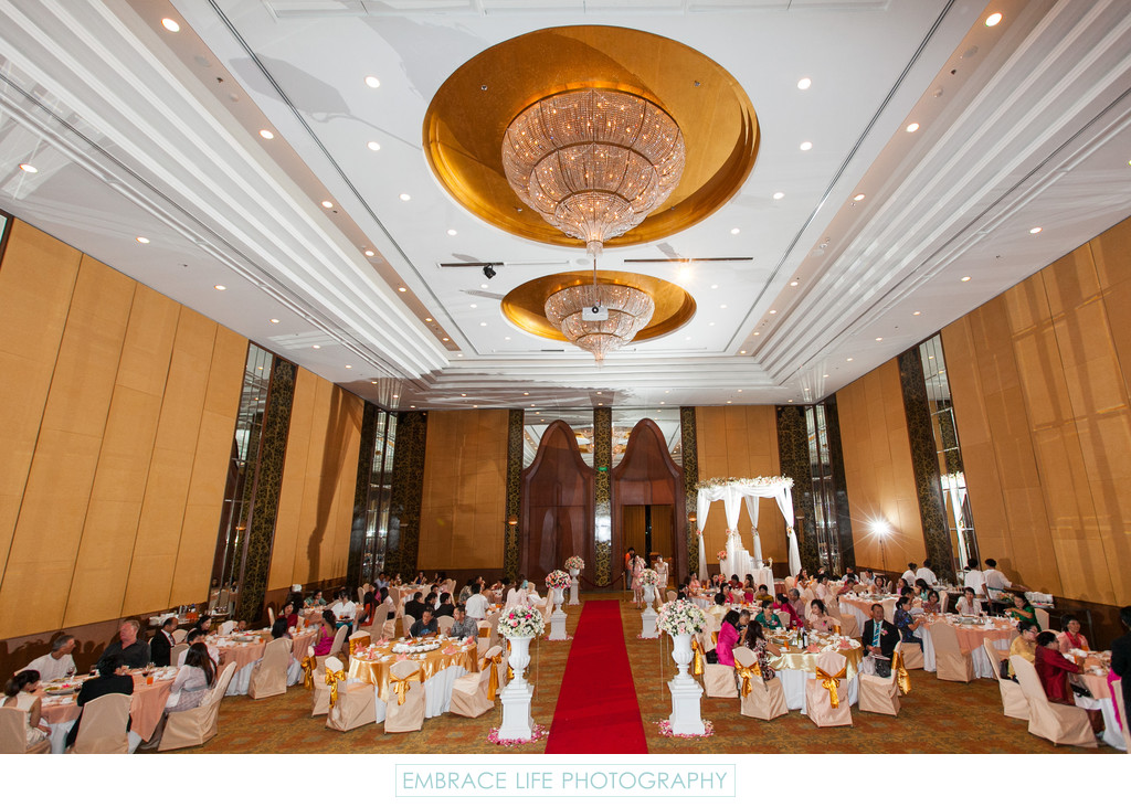 Chiang Mai Ballroom Wedding Reception