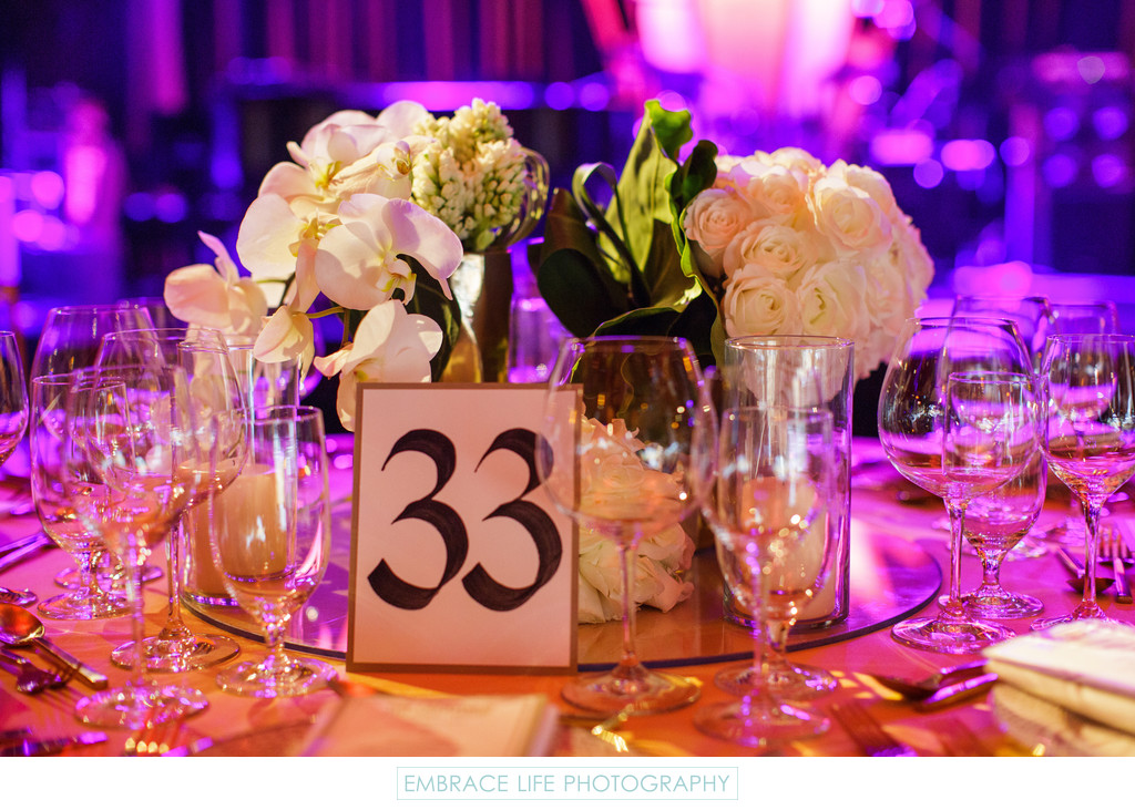 Los Angeles Event Lighting and Centerpiece