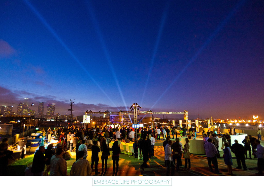 Downtown Los Angeles Corporate Event Lighting