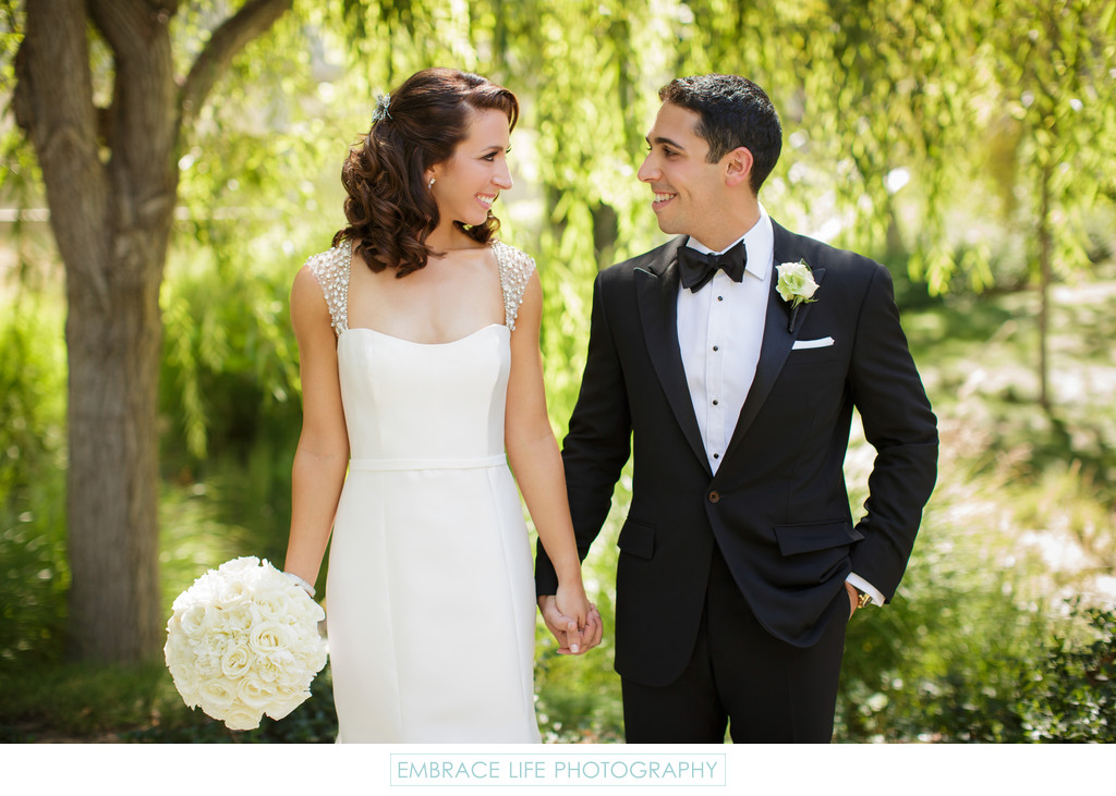 Skirball Cultural Center Wedding Photographer Portrait