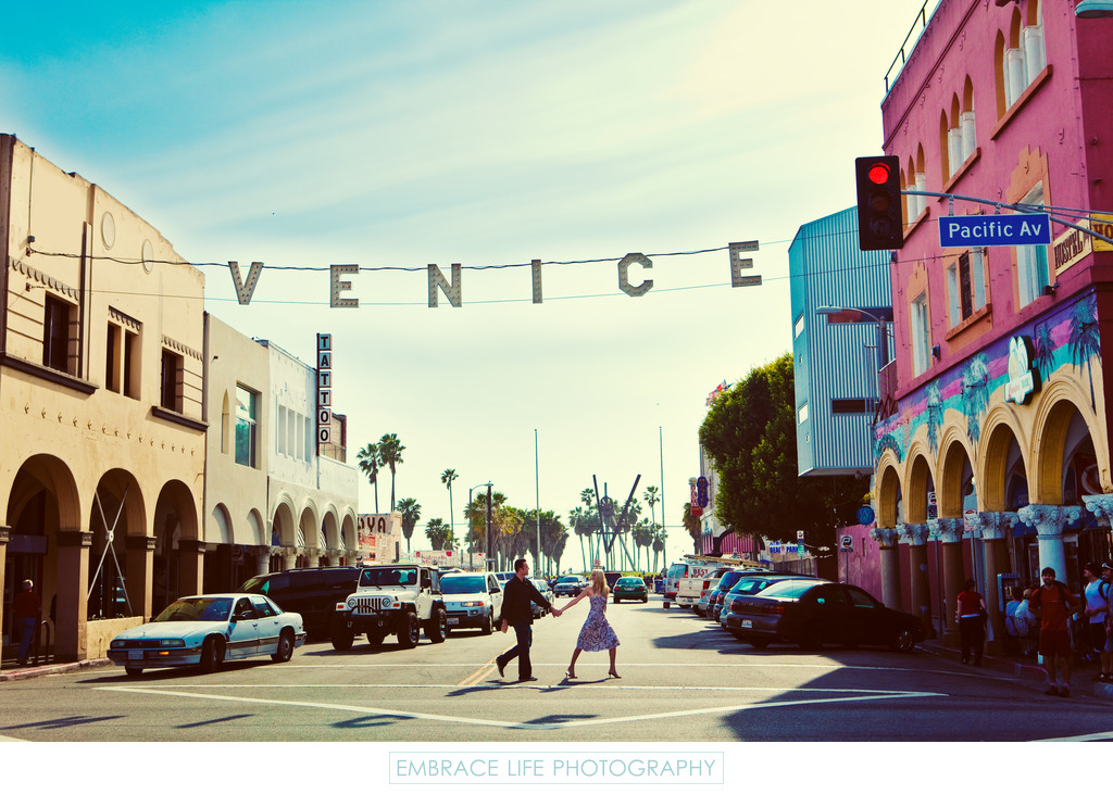 Iconic Venice Sign in Venice Beach, California
