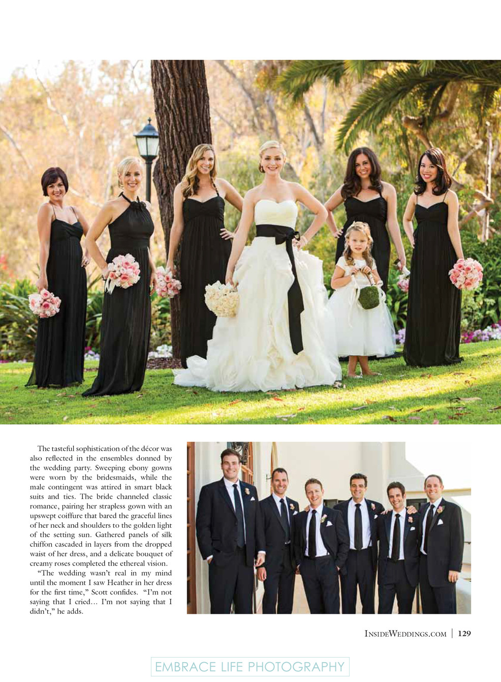 Wedding Party Portraits - Inside Weddings Magazine