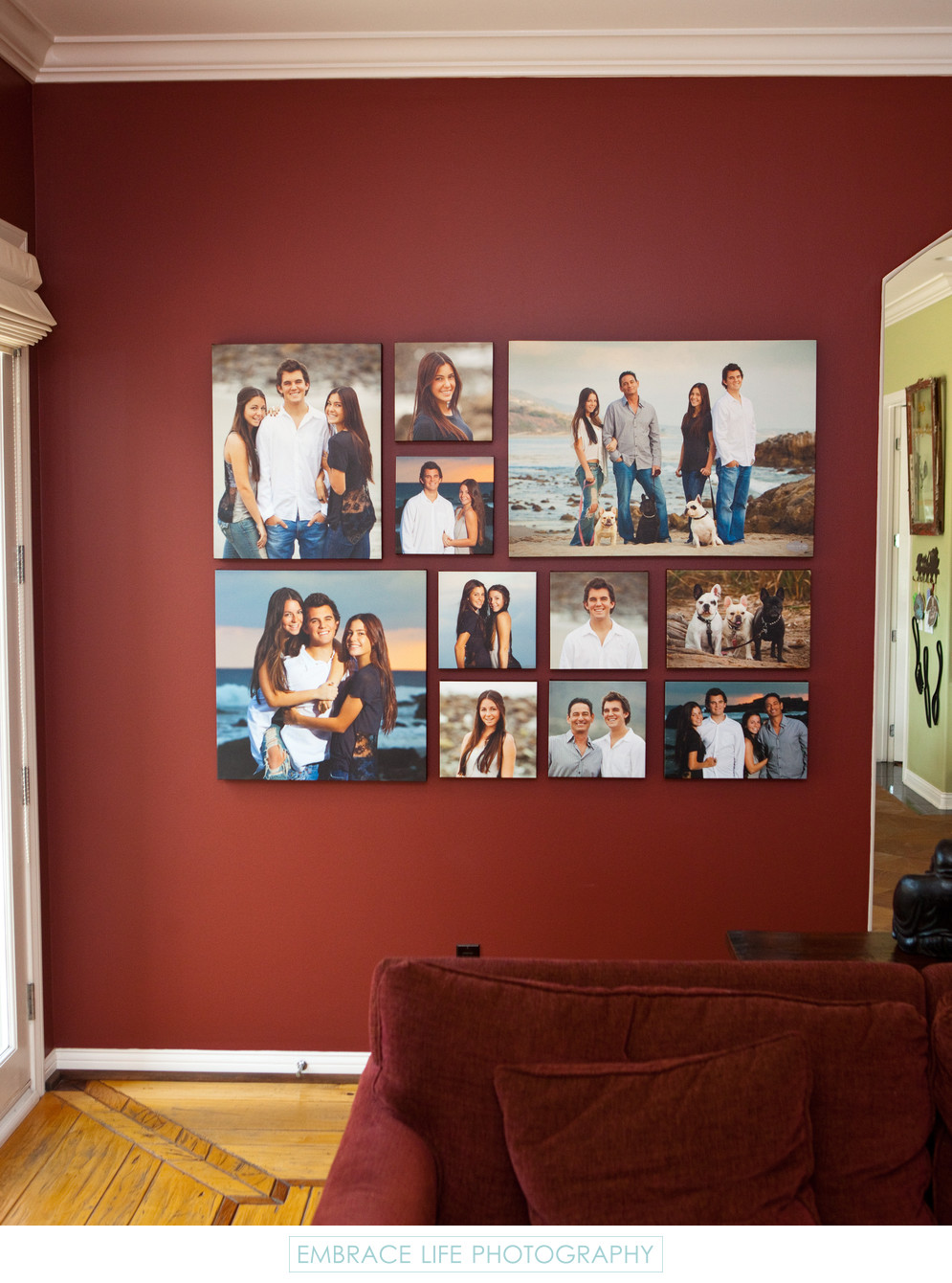Malibu Family Portraits Custom Canvas Collection