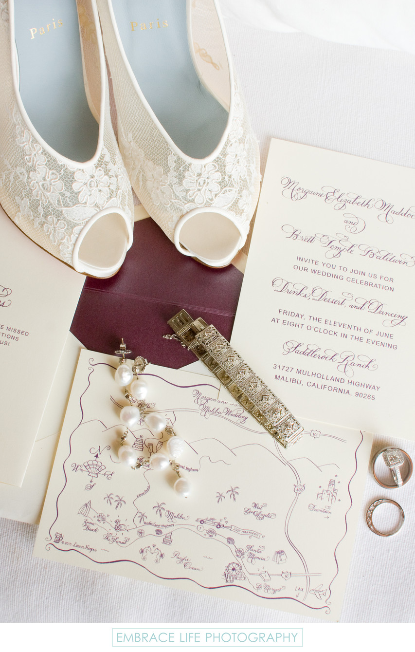Saddlerock Ranch Wedding, Malibu, CA - Stationery