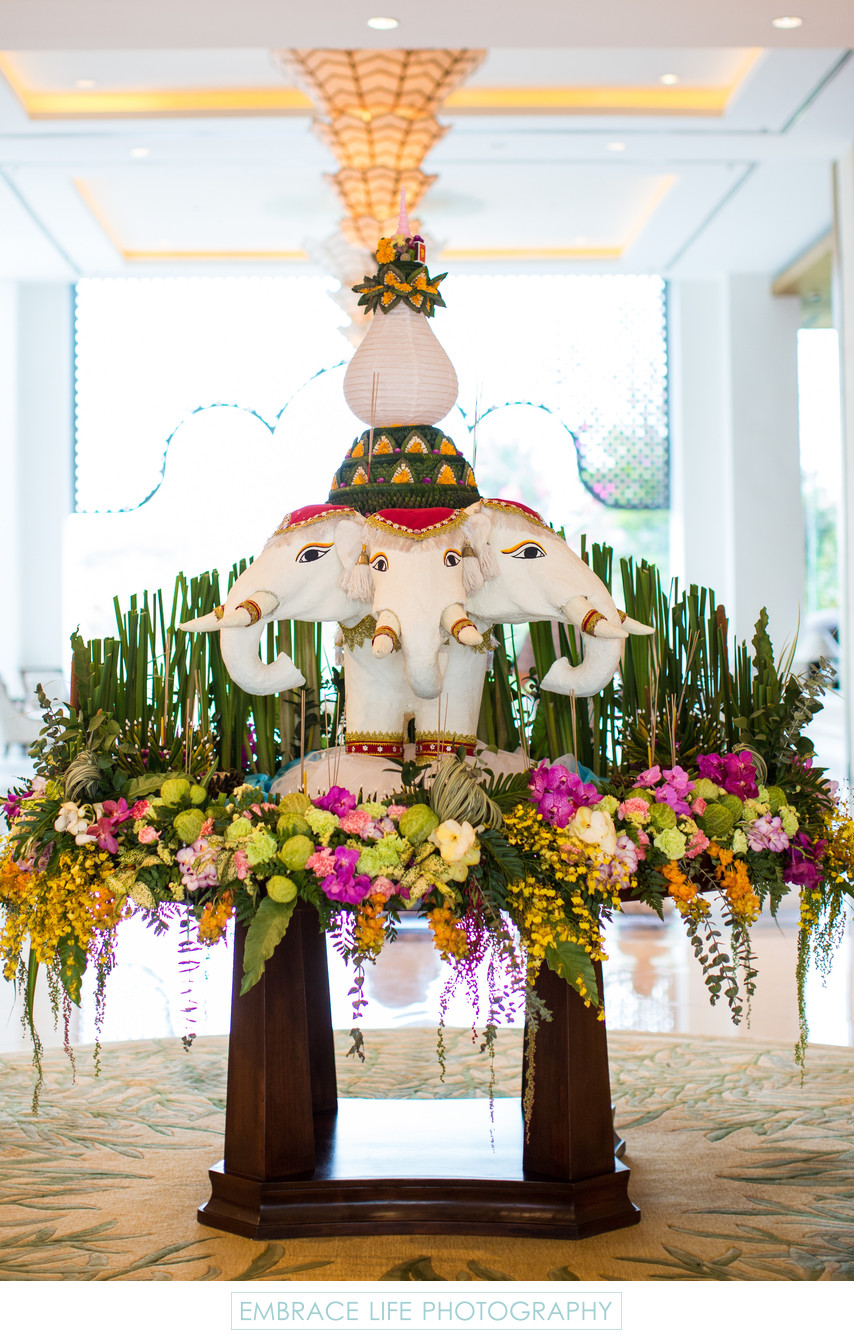 Loi Krathong Decorations in Chiang Mai Thailand