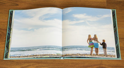 Santa Monica Portrait Photography Book Two Page Spread