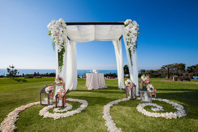 L'Auberge Del Mar Wedding Ceremony at the Beach