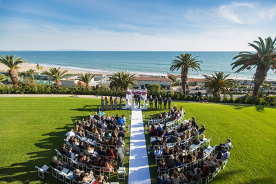Los Angeles Wedding Ceremony Near the Beach