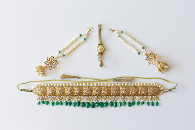Gold and Turquoise Chow Tai Fook Jewelry