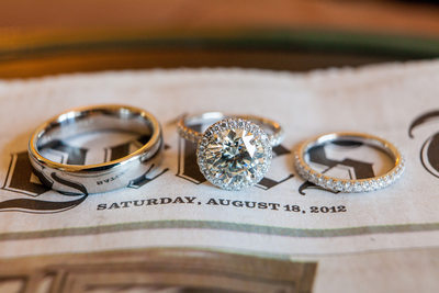 Wedding Rings at Riviera Country Club