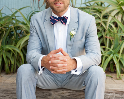 Groom Beach Wedding Style, Malibu, California