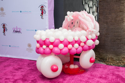 Los Angeles Event - Baby Buggy Balloon Sculpture