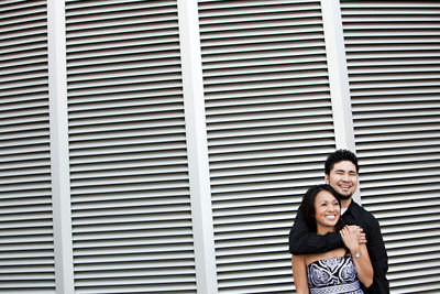 Disney Concert Hall Engagement Photography Session