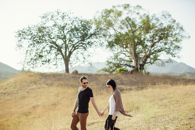 Agoura Hills Engagement Photography in the Mountains